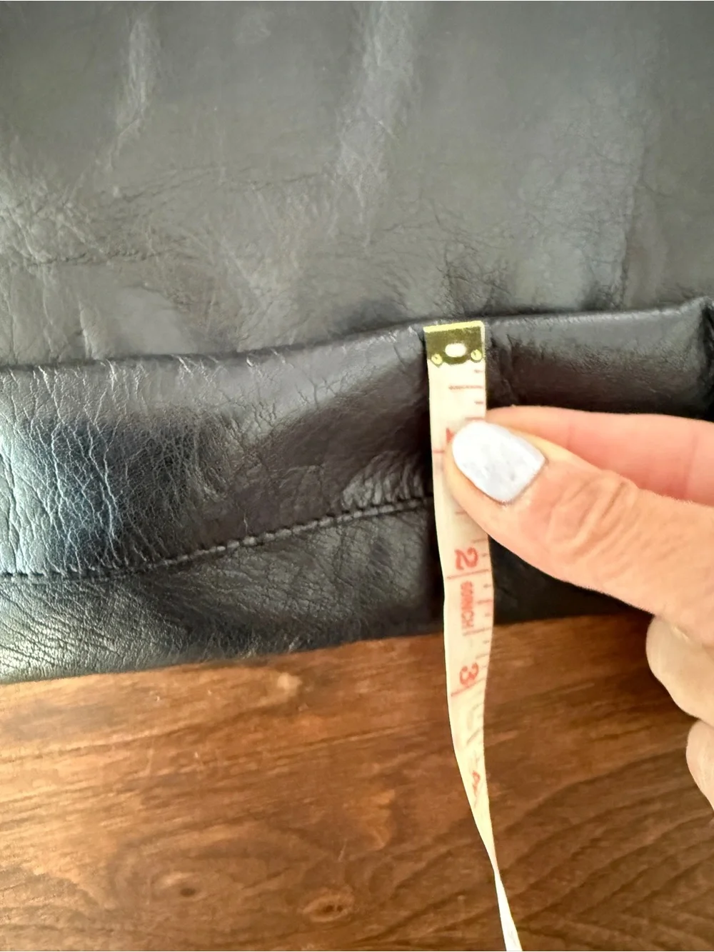 COS Black Supple Leather Minimalist Crossbody / Shoulder Bag